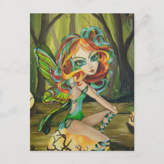 Luna Fairy Postcard Postkarte