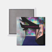 Luna Gams Magnet (Vorderseite/Rückseite)