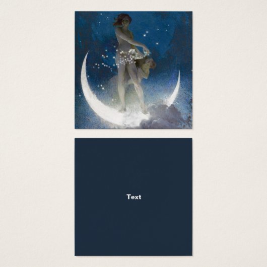 Luna Goddess auf den Nachts-Scattering Stars (Vorne & Hinten)