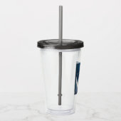 Luna Goddess auf den Nachts-Scattering Stars Acryltrinkbecher (Rechts)