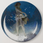 Luna Goddess auf den Nachts-Scattering Stars Button (Vorderseite)