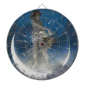 Luna Goddess auf den Nachts-Scattering Stars Dartscheibe (vorne)