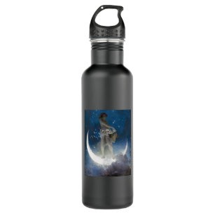 Luna Goddess auf den Nachts-Scattering Stars Edelstahlflasche