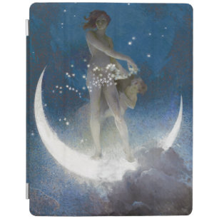 Luna Goddess auf den Nachts-Scattering Stars iPad Hülle