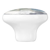 Luna Goddess auf den Nachts-Scattering Stars Keramikknauf (Seitenansicht)