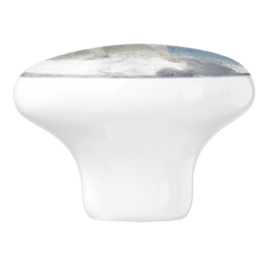 Luna Goddess auf den Nachts-Scattering Stars Keramikknauf (Seitenansicht)