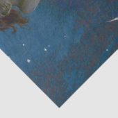 Luna Goddess auf den Nachts-Scattering Stars Seidenpapier (Detail)