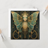 Luna-Göttin Karte (Vorderseite/Rückseite Beispiel)