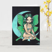 "Luna" Gruß-Karte Karte (Gelbe Blume)