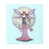 Luna Jewel Fairy Notepad Notizblock (Vorderseite)