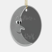 Luna Keramik Ornament (Rechts)