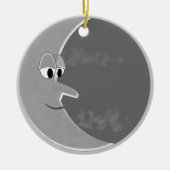 Luna Keramik Ornament (Vorne)