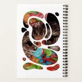 "Luna Lola" Kitty Spiral Notebook Notizblock (Rückseite)