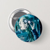 Luna Lovegood Button (Vorne & Hinten)