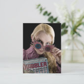 Luna Lovegood Flüchtige Blicke über Brillen Postkarte (Stehend Vorderseite)