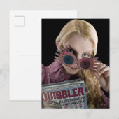 Luna Lovegood Flüchtige Blicke über Brillen Postkarte (Vorne/Hinten)