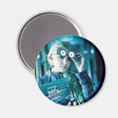 Luna Lovegood Magnet (Vorderseite/Rückseite)