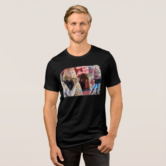 Luna Lovegood Montage Tri-Blend Shirt (Vorderseite voll)
