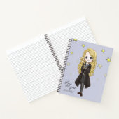 Luna Lovegood Wasserfarbe Notizblock (Innenseite)