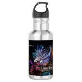 Luna, Löwe, Pterois lunulata, Trinkflasche (Vorderseite)