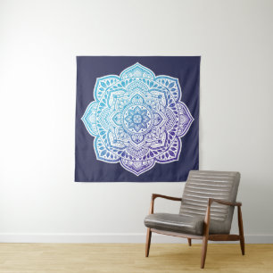 Luna Mandala Fine Art Wandteppich