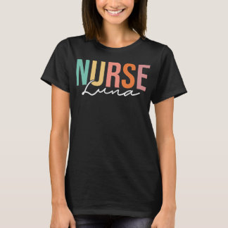 Luna Medical Stethoscope Doctor Nurse Individuelle T-Shirt