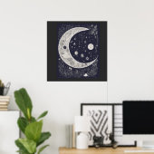 Luna Mística "Halloven" Poster (Heimbüro)