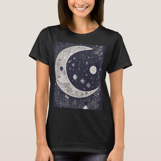 Luna Mística "Halloven" T-Shirt (Vorderseite)