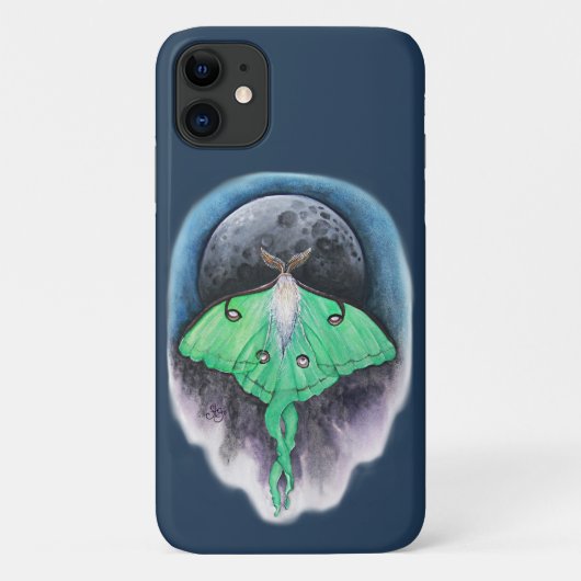 Luna-Mondfalter Case-Mate iPhone Hülle (Rückseite)