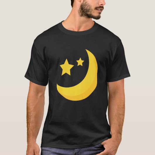 Luna Moon Face Tarot Astrologie T-Shirt (Vorderseite)