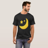 Luna Moon Face Tarot Astrologie T-Shirt (Vorne ganz)