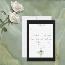 Luna Moon Moon Phases RSVP Karte