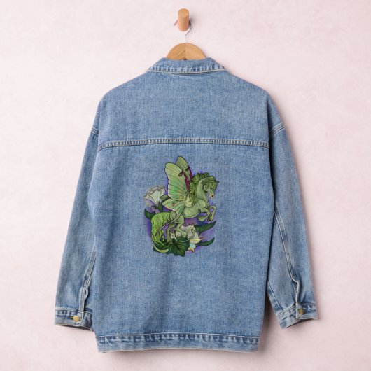 Luna Moonduster Moth Fairy Horse Jeansjacke (Hangar)