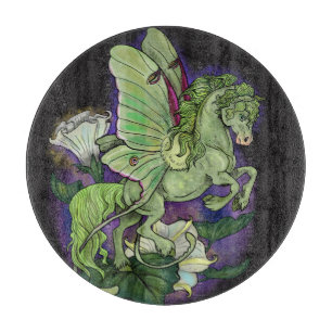 Luna Moonduster Moth Fairy Horse Schneidebrett