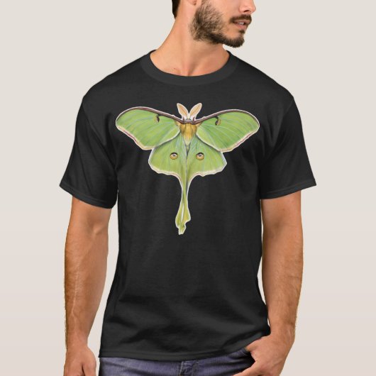 Luna Moth (Actias Luna) II T-Shirt (Vorderseite)