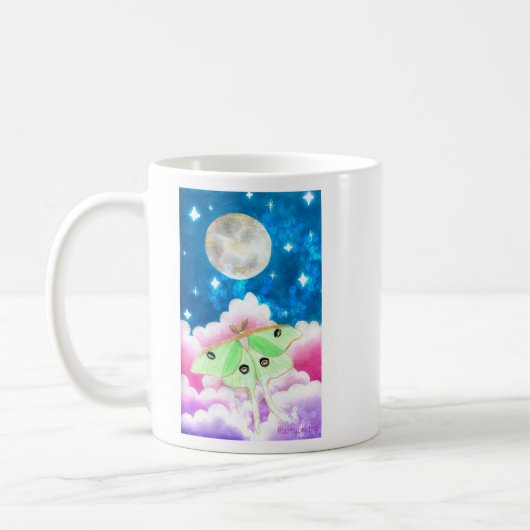 Luna Moth Baby Kaffeetasse (Links)