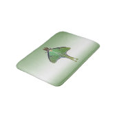 Luna Moth Bath Mats Badematte (Schrägansicht)