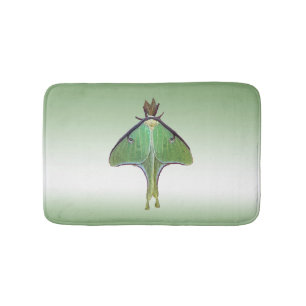 Luna Moth Bath Mats Badematte