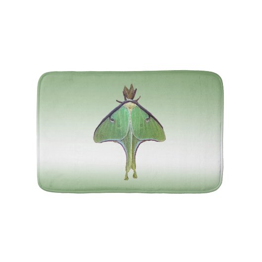 Luna Moth Bath Mats Badematte (Vorderseite)