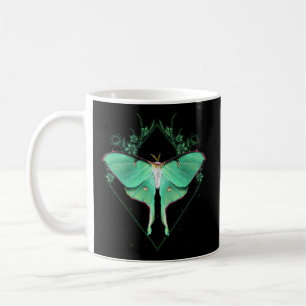 Luna Moth Beautiful Butterfly Insekt Themed Kaffeetasse