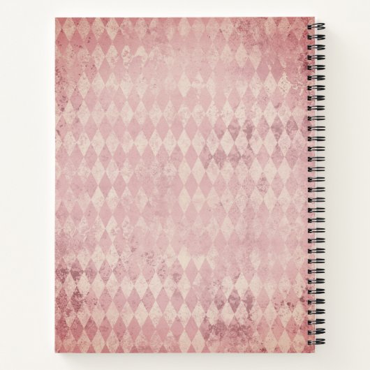 Luna Moth Bouquet Custom Notizblock (Rückseite)