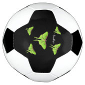 Luna Moth cartoon illustration Fußball (Gedreht)