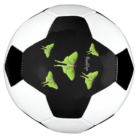 Luna Moth cartoon illustration  Fußball (Gedreht)
