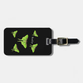 Luna Moth Cartoon Illustration Gepäckanhänger (Vorderseite horizontal)