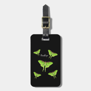 Luna Moth Cartoon Illustration Gepäckanhänger