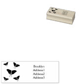 Luna Moth Cartoon Illustration Gummistempel (Stempel)
