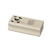 Luna Moth Cartoon Illustration Gummistempel (Stempel)