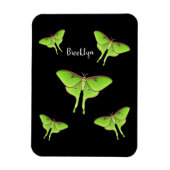 Luna Moth Cartoon Illustration Magnet (Vertikal)