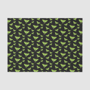 Luna Moth Cartoon Illustration Seidenpapier