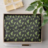 Luna Moth Cartoon Illustration Seidenpapier (Geschenk)